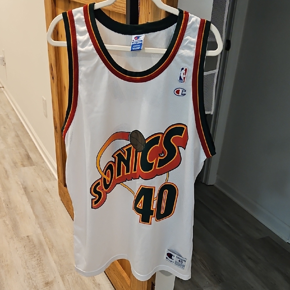 Champion Sonics Jersey with Number 40